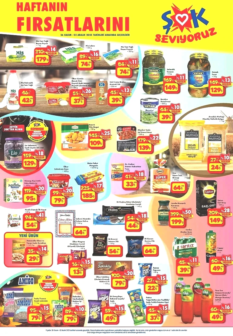 26 Kasım ŞOK Aktüel Katalog: Elektronikten Ev Tekstiline Büyük İndirimler resim: 3