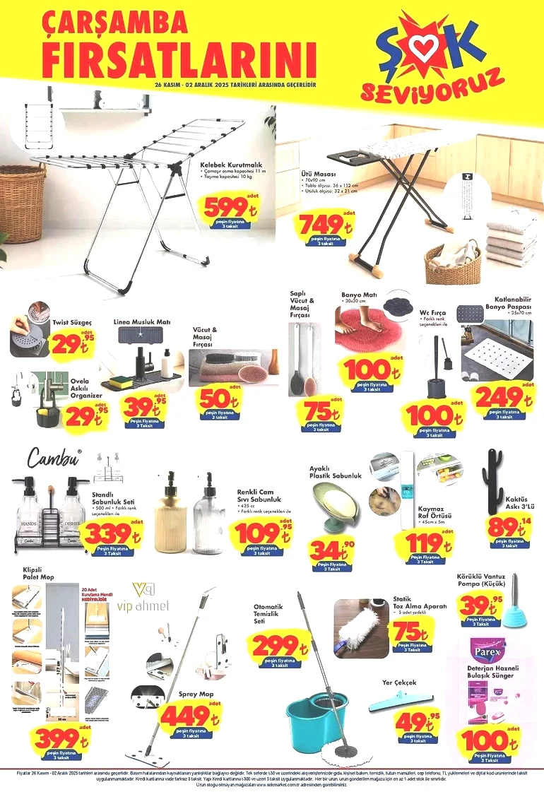 26 Kasım ŞOK Aktüel Katalog: Elektronikten Ev Tekstiline Büyük İndirimler resim: 1
