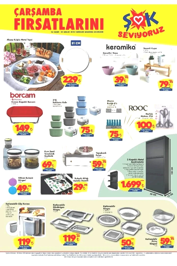 ŞOK 26 Kasım-02 Aralık aktüel ürünler kataloğu yayımlandı! ŞOK’a Izgara Ve Tost Makinesi geliyor! - Sayfa 4