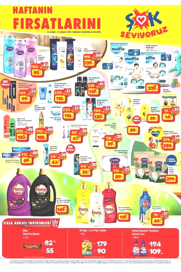 ŞOK 26 Kasım-02 Aralık aktüel ürünler kataloğu yayımlandı! ŞOK’a Izgara Ve Tost Makinesi geliyor! - Sayfa 5