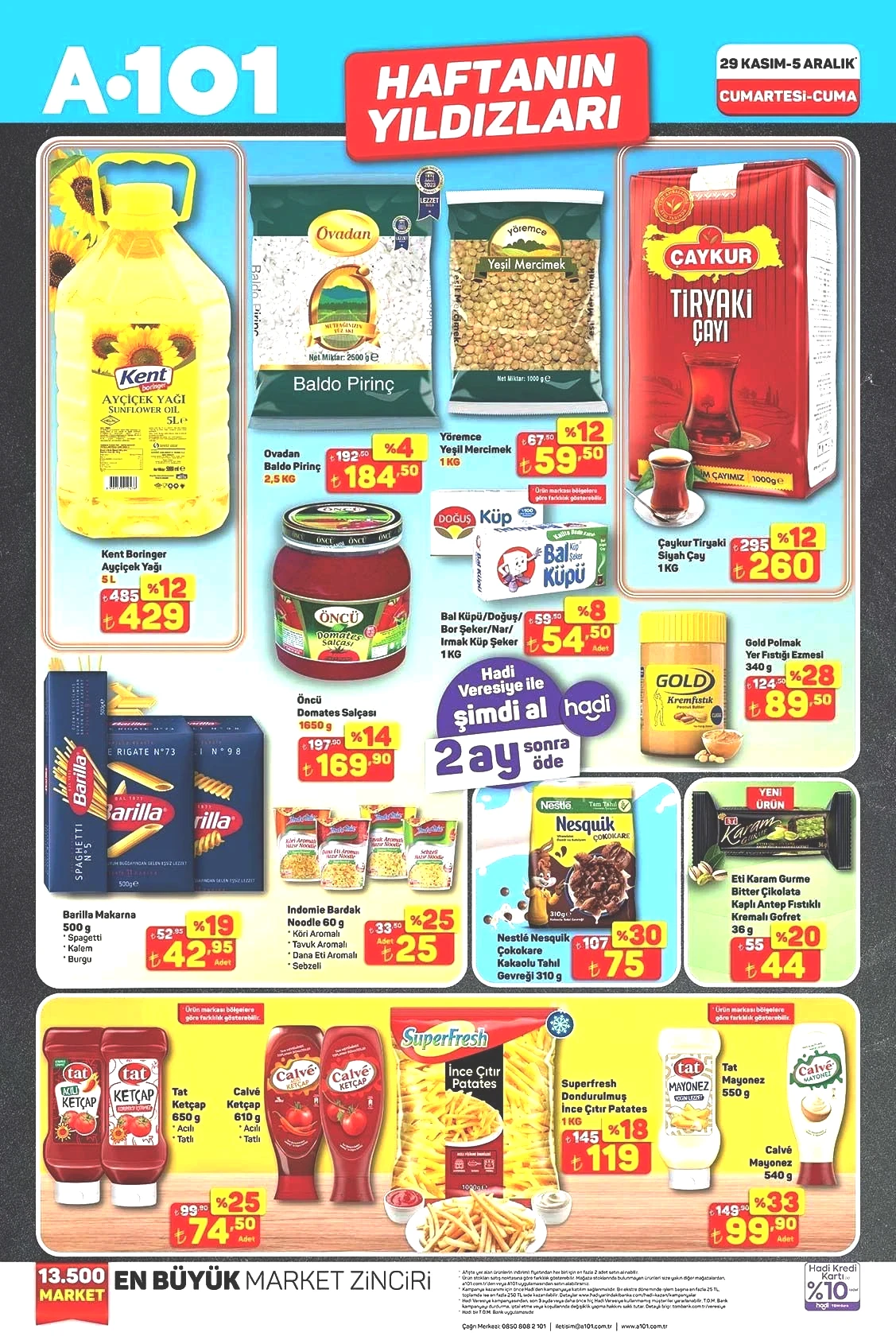 4 ARALIK PERŞEMBE A101 AKTÜEL KATALOĞU | A101 Aldın Aldın 4 Aralık Perşembe aktüel kataloğunda hangi ürünler satışa çıkacak Borosillikat Tencere, Patissiere 2 Katlı Sunumluk, Yılbaşı süslemeleri, Akıllı Saat... 4 ARALIK PERŞEMBE A101 AKTÜEL KATALOĞU | A101 Aldın Aldın 4 Aralık Perşembe aktüel kataloğunda hangi ürünler satışa çıkacak Borosillikat Tencere, Patissiere 2 Katlı Sunumluk, Yılbaşı süslemeleri, Akıllı Saat...