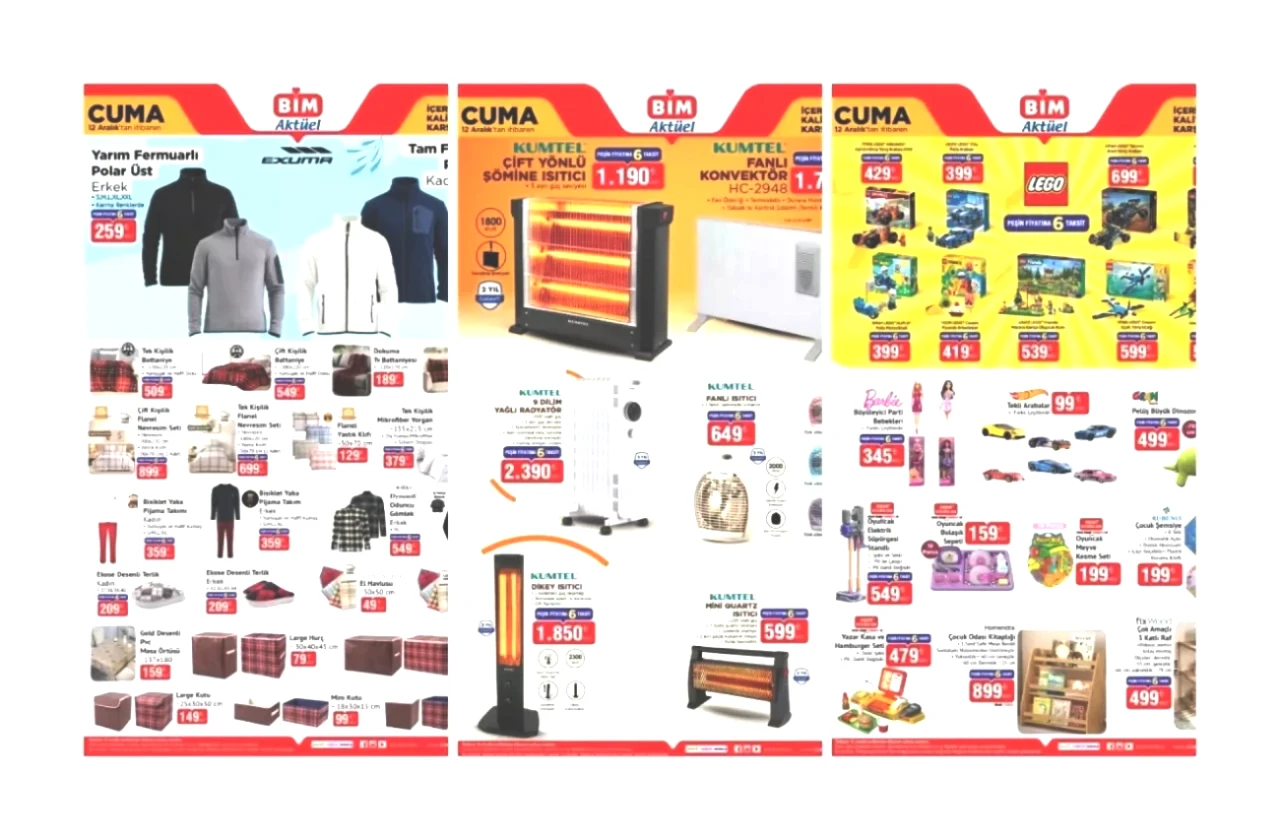 BİM'de Yeni Dikey Isıtıcılar Satışta! 12 Aralık 2025 Kataloğu Yayınlandı!