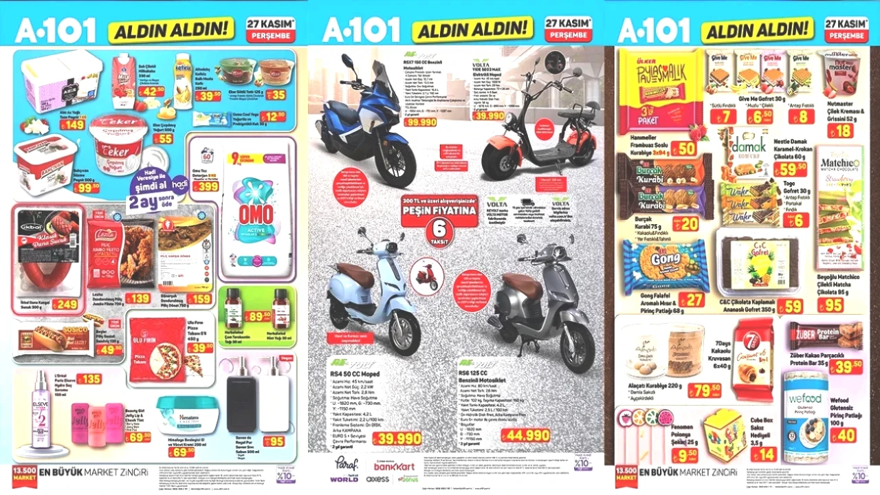 A101'de Şaşırtan İndirimler! 6-12 Aralık Fırsatları Burada!