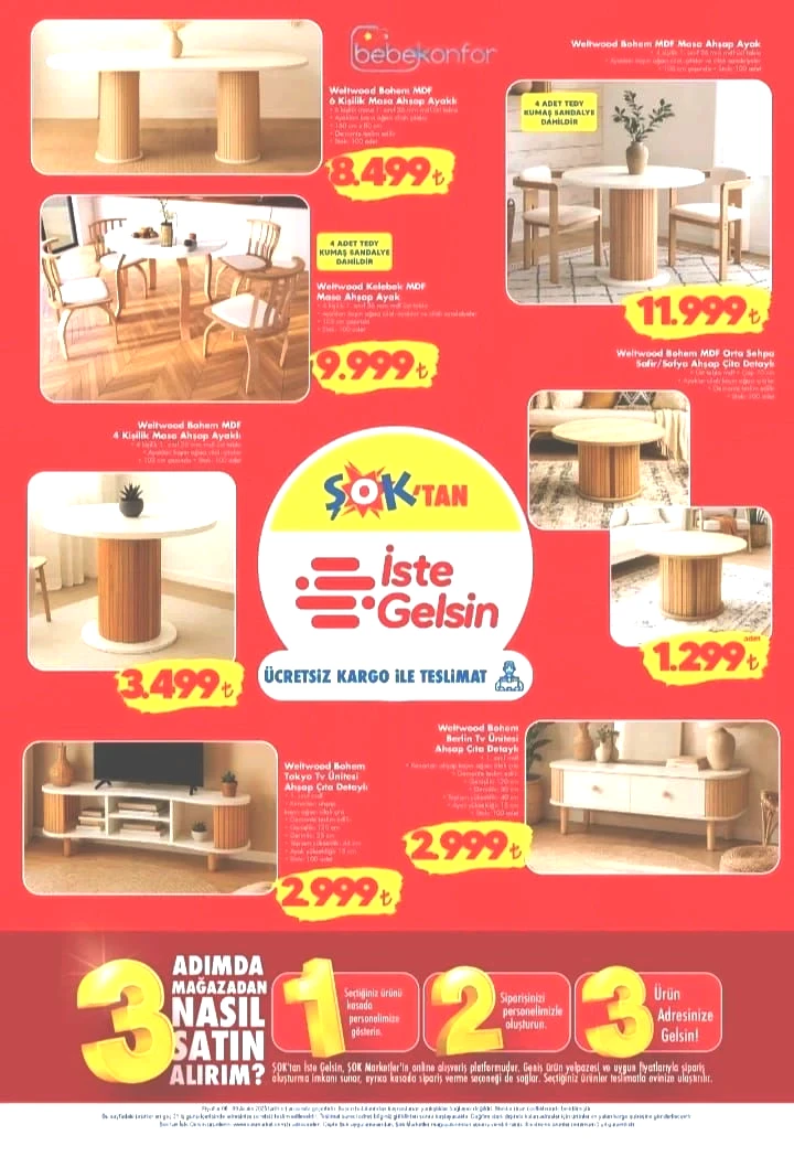 ŞOK 06-09 Aralık aktüel ürünler kataloğu yayımlandı! ŞOK’a TV Ünitesi geliyor! - Sayfa 4