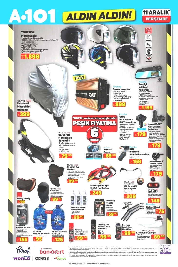 A101'e 11 Aralık’ta neler geliyor? Yeni aktüel liste yayınlandı: Su sebili, ısıtıcı